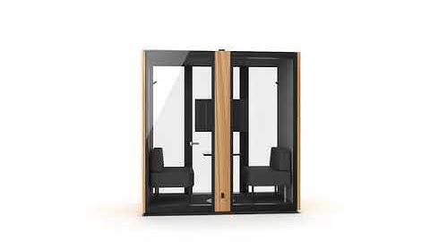 Rotating display video of halumm Hi-Cube M4 pod