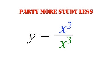 Derivatives: The Quotient Rule Example 1