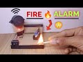 Fire Anti Alarm 🔥 | Aag Lagte Hi Bajane Lage Ga 🚨| #piyushinvention #diy
