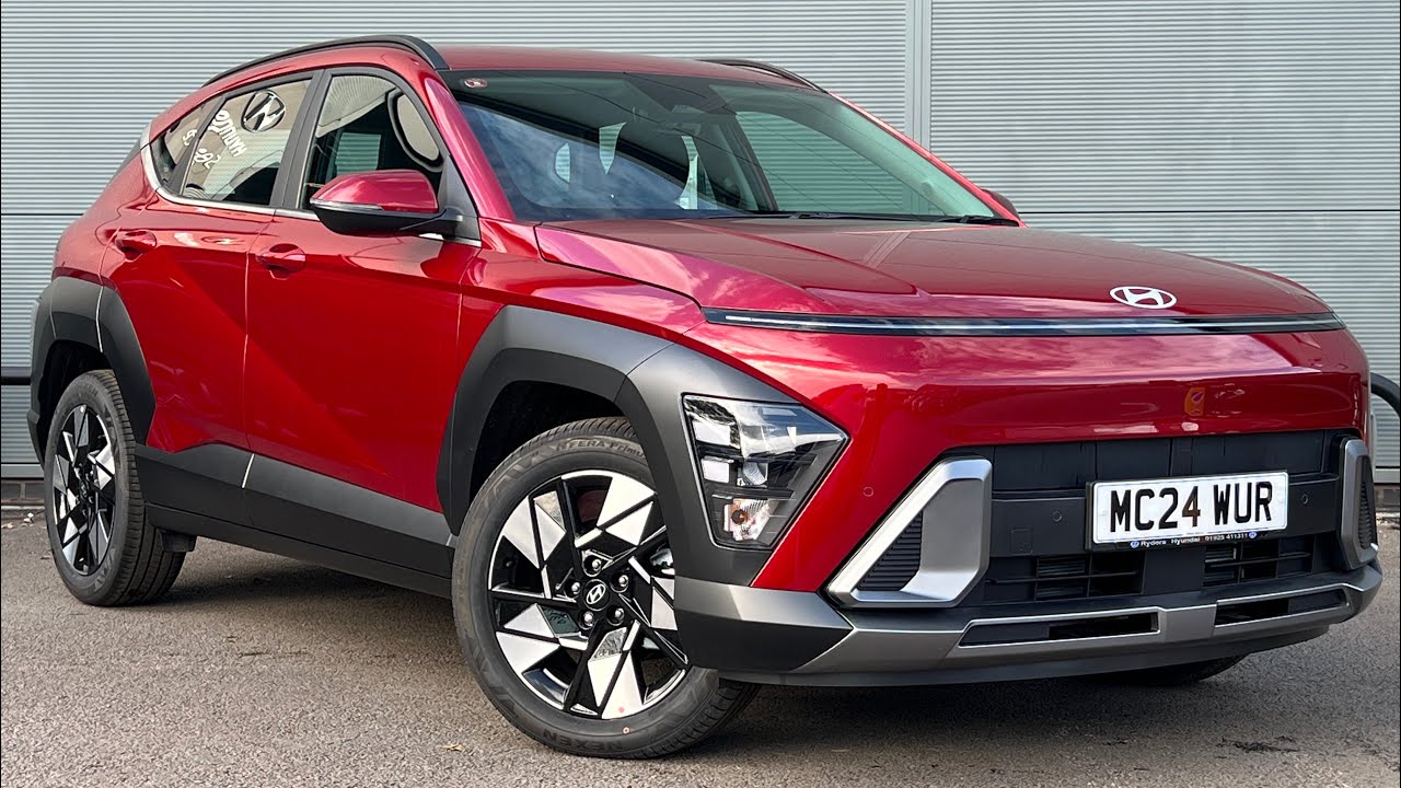 2024 Hyundai KONA Hybrid Advance in Ultimate Red - YouTube