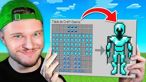 Minecraft, mais les Crafts sont GÉANTS !