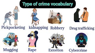 Famous Type Of Crime | Learn English Vocabulary | Crime Vocabulary with Picture | #vocabularyenglish Wealth