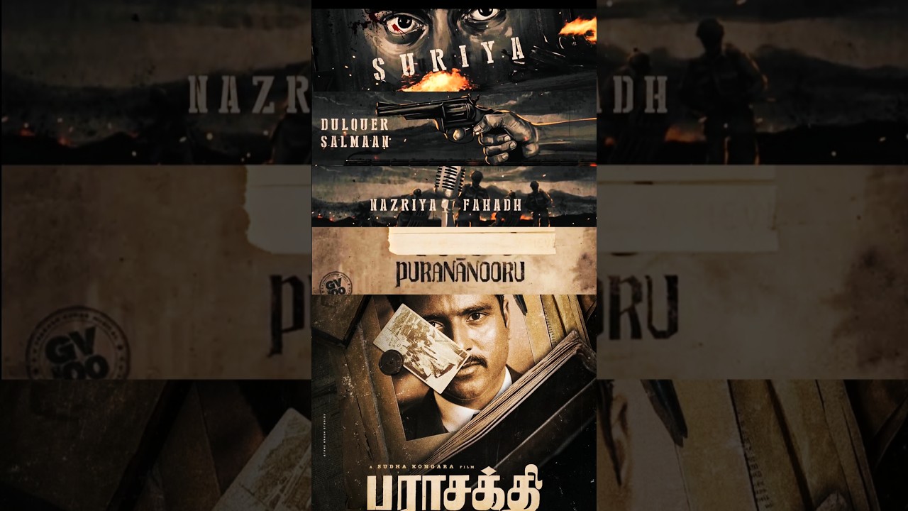 Suriya's Purananooru is now Sivakarthikeyan's Parasakthi 