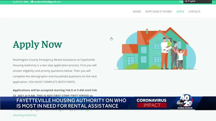 Fayetteville residents in need of rental assistance can now apply for help in NWA