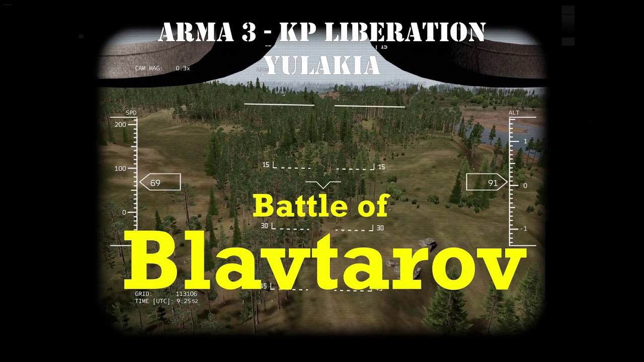 The Battle of Blavtarov & Mahala Military Depot [Arma 3] [KP Liberation] [Solo]