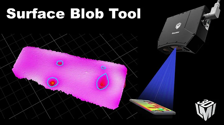 Gocator 3D Scan - Surface Blob Tool - Defect Detection