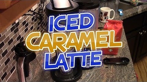 Iced Caramel Latte - Ninja Coffee Bar Recipe