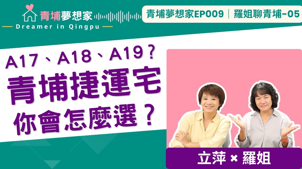 【青埔買房】A17、A18，還是A19？青埔捷運宅怎麼選？｜青埔夢想家Ep009｜羅姐聊青埔 05