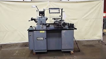 HARDINGE 1-1/2 HP Second Operation Lathe Model HC