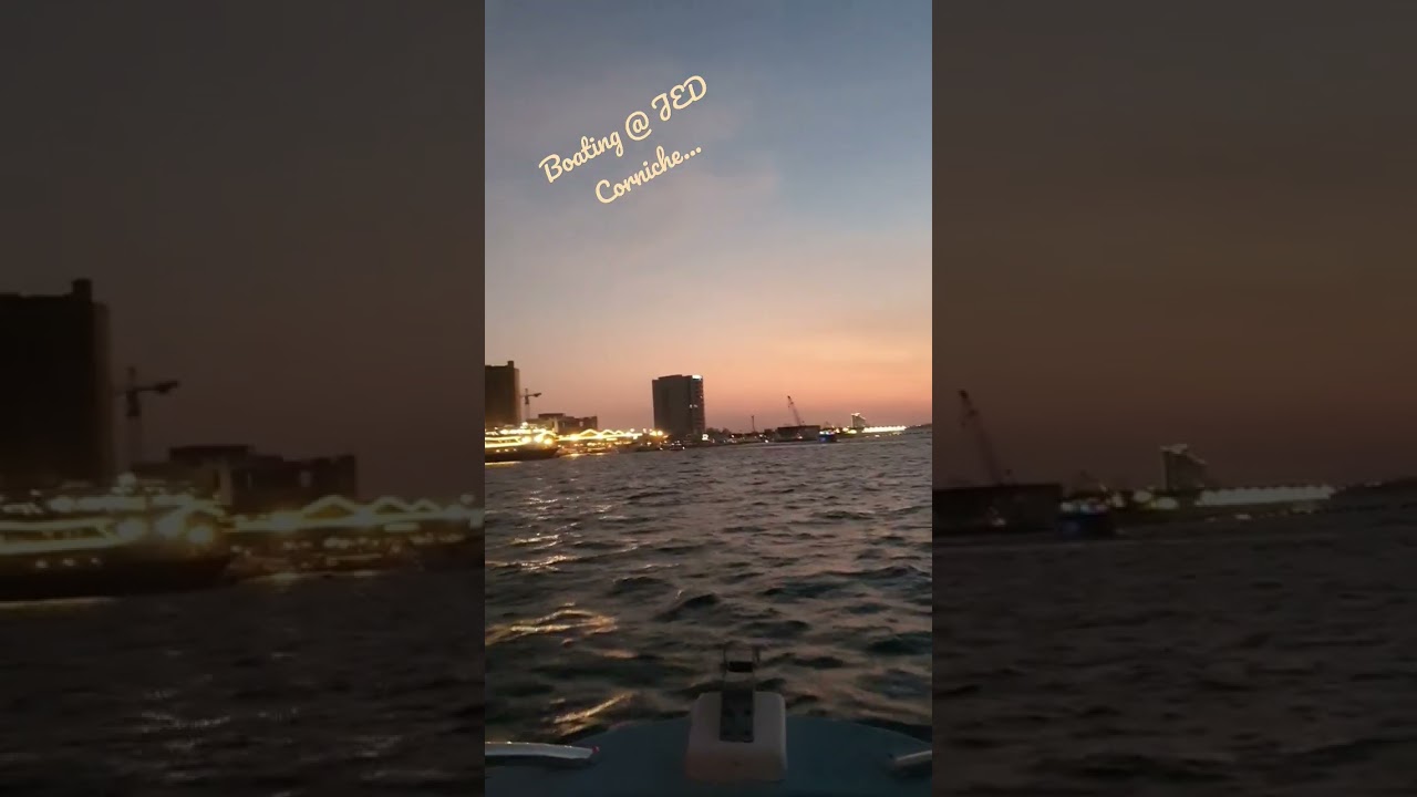 Boating @ Jeddah Corniche
