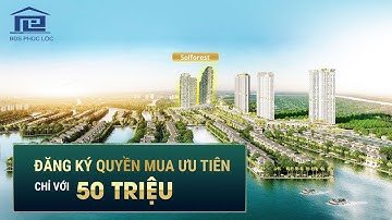 THÁP ĐÔI SOLFOREST - TUYỆT TÁC CĂN HỘ BAN CÔNG SÂN VƯỜN LẦN ĐẦU TIÊN RA MẮT TẠI ECOPARK