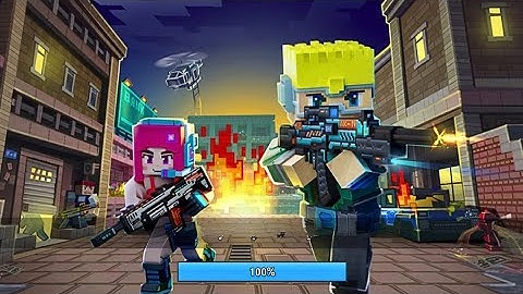 🕹 Cops N Robbers: Pixel Craft Gun - Gameplay Walkthrough (iOS/Android) - Part 1