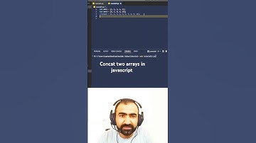 Concat two arrays in javascript #coding #programming #concat #array #javascript #es6