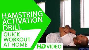 Hamstring Activation Drill HD | Hamstring Activation Exercises | Workout At Home | Kunal Sharma