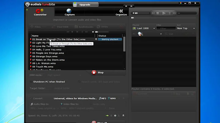 Eliminar DRM de archivos de musica [Audials Tunebite] [Vídeo desactualizado]