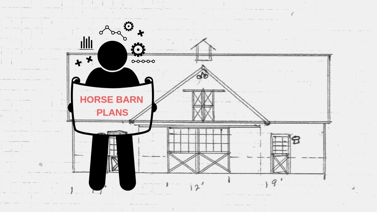 4STALL HORSE BARN PLANS FREE DOWNLOAD! YouTube
