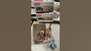 Best Electronic Door Lock Steel Gate with Remote Wi-Fi, Linkplus Electric lock #cctvdoorlock #locks