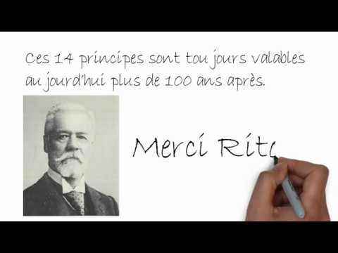 Les 14 principes du Management de Henri Fayol 1841 1925