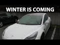 Model 3 with freezing cold battery