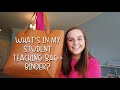 WHAT'S IN MY STUDENT TEACHING BAG + BINDER | Emma K's Future Classroom