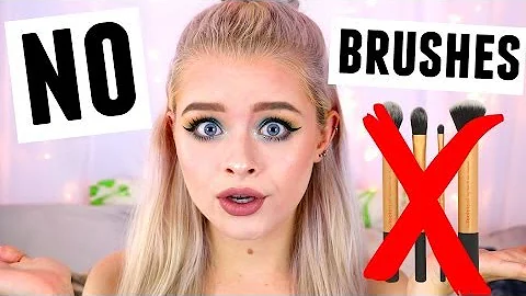 Makeup Collection - FULL FACE USING ONLY MY HANDS ...