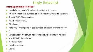Singly Linked List Insertion Procedure, Department of CSE, Jai Shriram Engineering College