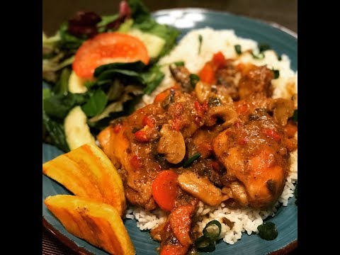 My Country Style Smothered Chicken
