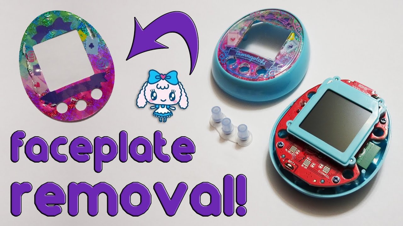 Create a faceplate for your tamagotchi uni