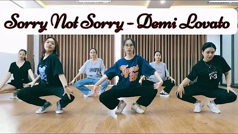 Sorry Not Sorry - Demi Lovato | Beginner class | Choreo Deni_kiu #trending #sorrynotsorry