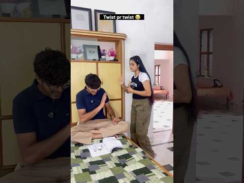 Twist par twist 😭😂#comedy #sister #bhai #siblings #funnyreel #viral #twist #explore #entertainment