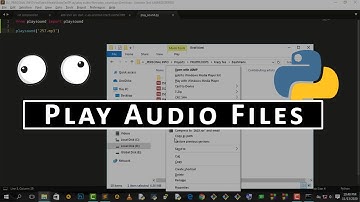 How to Play Audio Files in Python: playsound Module