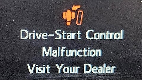 Hoe u het waarschuwingslampje van de Drive Start Control kunt repareren en resetten als het blijf...