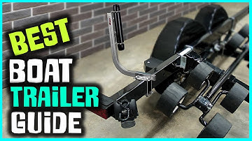 Best Boat Trailer Guide for 2026 [Top 5 Review] - Heavy-Duty Roller Boat Trailer Guide