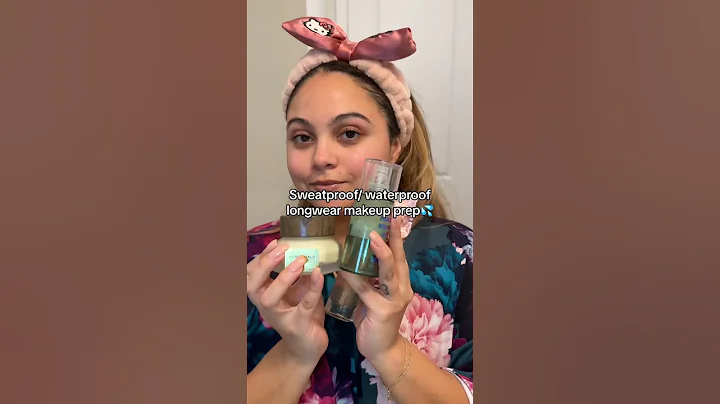 Sweat proof/waterproof make up skin prep💦 #makeupshorts #sweatproofmakeup #onesizebeauty