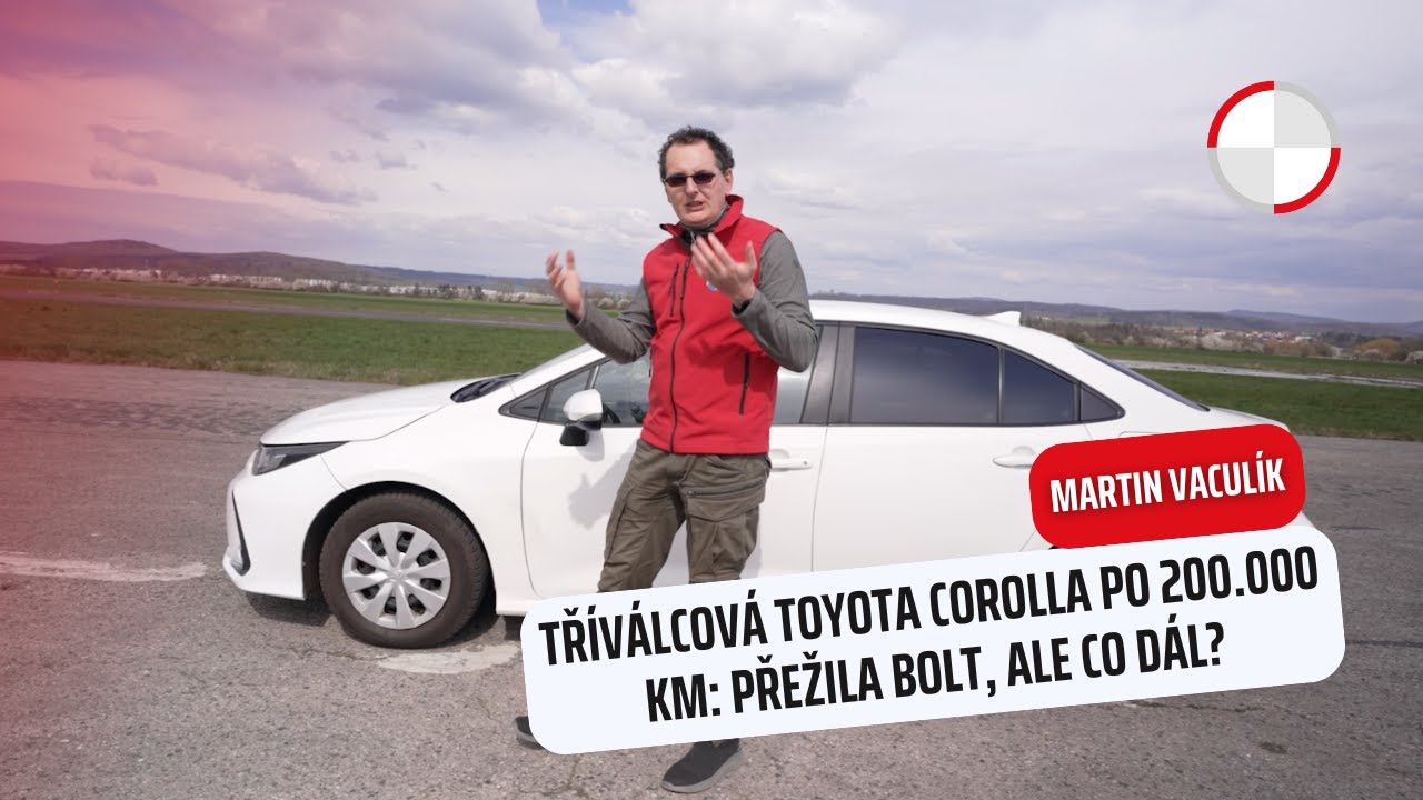 Martin Vaculík prozkoumal tříválcovou Toyotu Corolla po 200.000 km: Přežila Bolt, ale co dál? 🤔