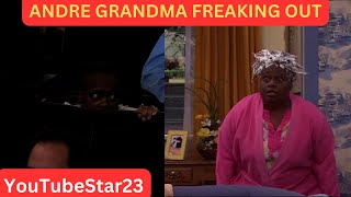 (Andre grandma) freaking out for 7 minutes straight on Victorious