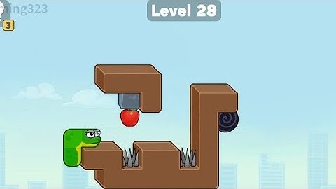Snake Puzzle Slither to Eat level 28