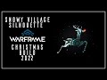 Christmas 2022 Warframe Dojo Build / Snowy Village Silhouette