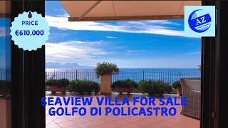 Italian Dream Home: Modern Villa Overlooking the Gulf of Policastro