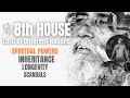 8th House & its Lord's placement in different Houses - Spiritual Powers, Miracles & Immortality