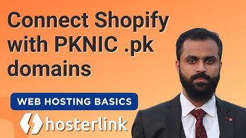Connect Shopify with PKNIC / .pk domains - Custom Nameservers ARecord cName Setting