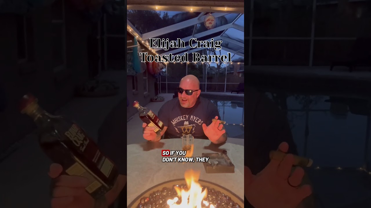 Elijah Craig Toasted barrel.  Finished in a 2nd lightly toasted barrel.  