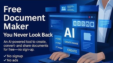 🎧 Free Document Maker Theme Song (2025) | AI Productivity Music for Focus & Workflow