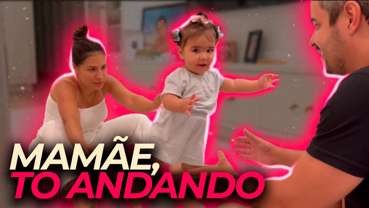 OS PRIMEIROS PASSOS DA ZAYA | Minha bebê cresceu!