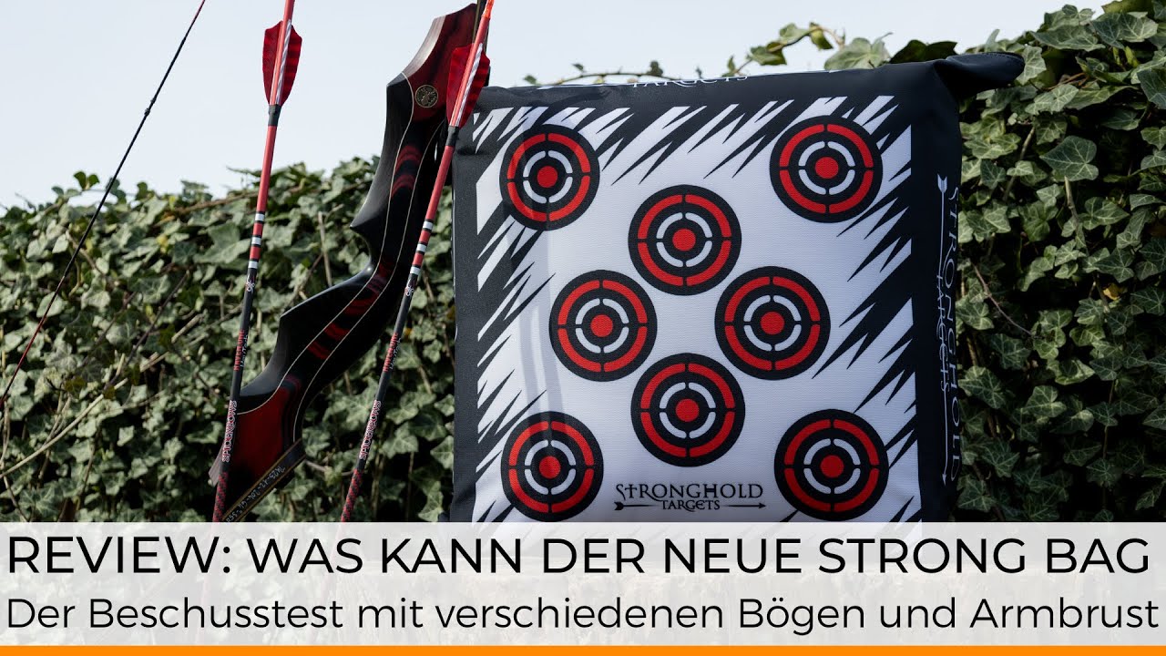 Review: Die Stronghold Targets Strong Bag Rev2 Zielscheibe unter Beschuss! Was hält sie aus?!