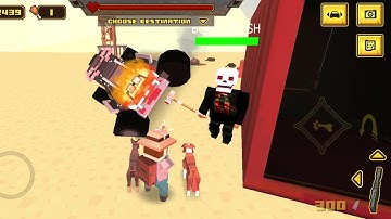 BLOCKAPOLYPSE Zombie Shooter: Zombies Created a Wrecked Cars Park Behind the Hospital to trap Humans