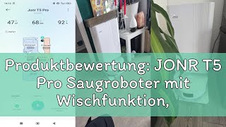 Produktbewertung: JONR T5 Pro Saugroboter mit Wischfunktion, 8150Pa Saugkraft (verbessert von T5 Lit