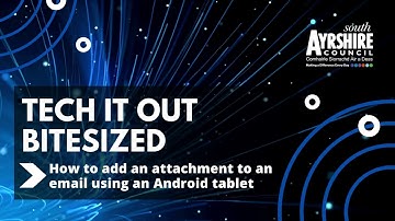 How to add an attachment to an email using an Android Device