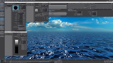 Water surface - Lightwave 3D - 60fps