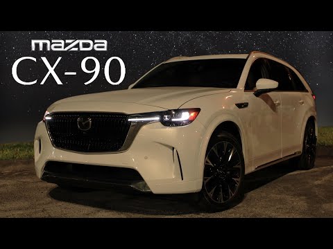 2024 Mazda CX-90 Turbo S - Night Drive Review